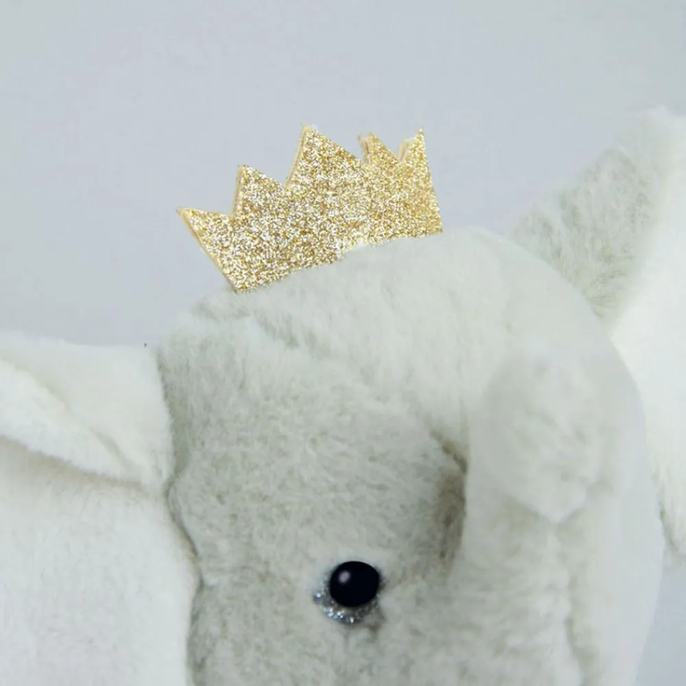 Histoire d'Ours Les Féeriques^Peluche Eléphant Gris - 35 cm