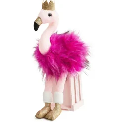 Histoire d'Ours Les Féeriques^Peluche Flamant Rose - 45 cm