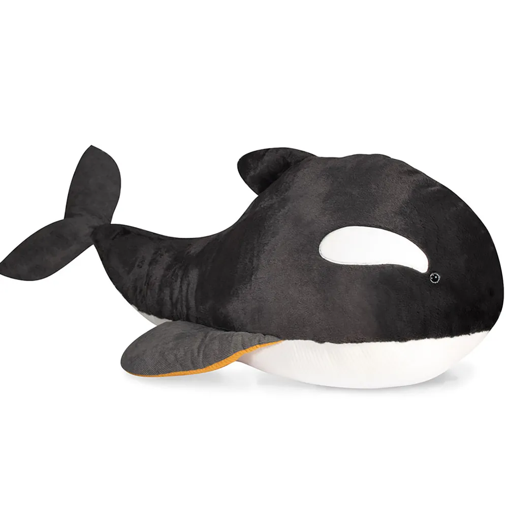 Histoire d'Ours Trésors Marins|Les Peluches Géantes^Peluche géante Orque e - 80 cm