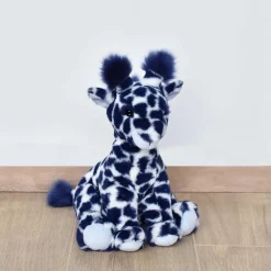 Histoire d'Ours Dans La Savane^Peluche Girafe Bleue - 30 cm