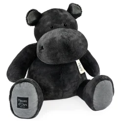 Histoire d'Ours Les Hippos Hip'|Les Peluches Géantes^Peluche Hippo Gris anthracite - 85 cm