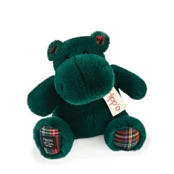Histoire d'Ours Les Hippos De Noël^Peluche Hippo sapin - 25 cm