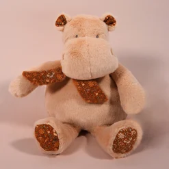 Histoire d'Ours Les Hippos Bandanas^Peluche Hippopotame Bandana - 22 cm