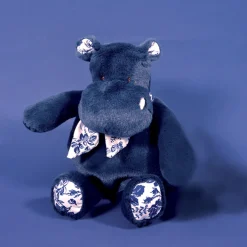 Histoire d'Ours Les Hippos Bandanas^Peluche Hippopotame Bandana - 22 cm