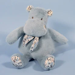Histoire d'Ours Les Hippos Bandanas^Peluche Hippopotame Bandana - 22 cm