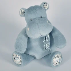 Histoire d'Ours Les Hippos Bandanas^Peluche Hippopotame Bandana - 22 cm