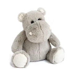 Histoire d'Ours Les Classiques^Peluche Hippopotame Gris - 25 cm