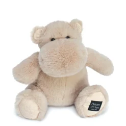 Histoire d'Ours Les Hippos Hip'^Peluche Hippopotame HIP'COOL Beige - 25 cm