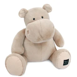 Histoire d'Ours Les Hippos Hip'|Les Peluches Géantes^Peluche Hippopotame HIP'COOL Beige - 85 cm
