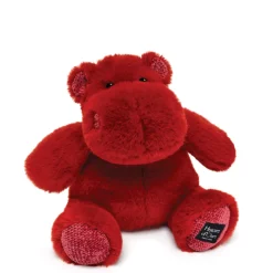 Histoire d'Ours Les Hippos Hip'|Les Hippos De Noël^Peluche Hippopotame HIP'KISS - 25 cm