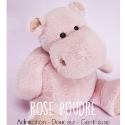 Histoire d'Ours Les Hippos Hip'^Peluche Hippopotame HIP'PIE - - 40 cm