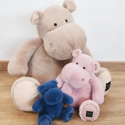 Histoire d'Ours Les Hippos Hip'^Peluche Hippopotame HIP'PIE - - 40 cm