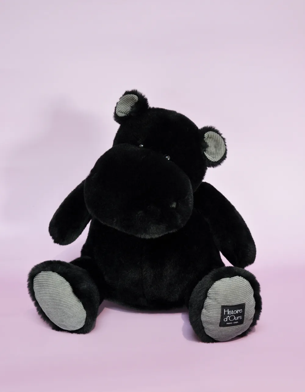 Histoire d'Ours Les Hippos Hip'^Peluche Hippopotame HIP'STAR - 40 cm