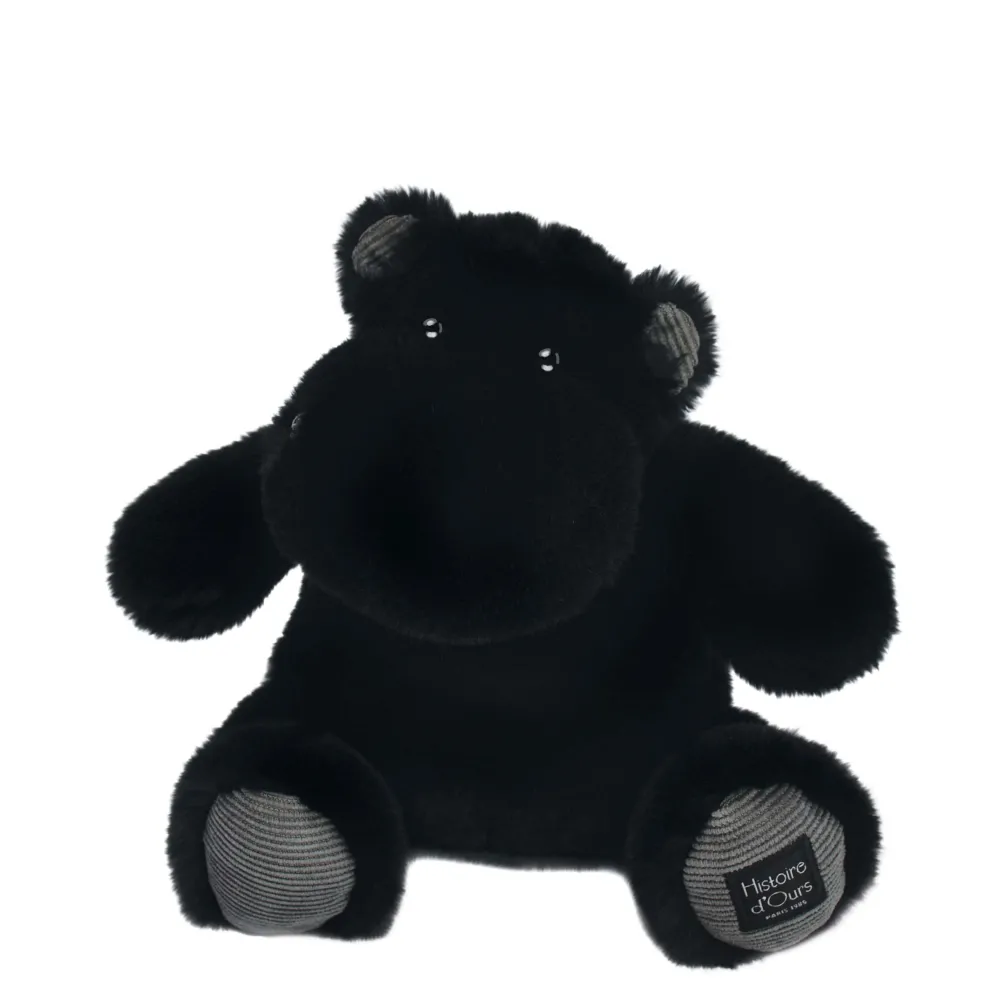Histoire d'Ours Les Hippos Hip'^Peluche Hippopotame HIP'STAR - 25 cm