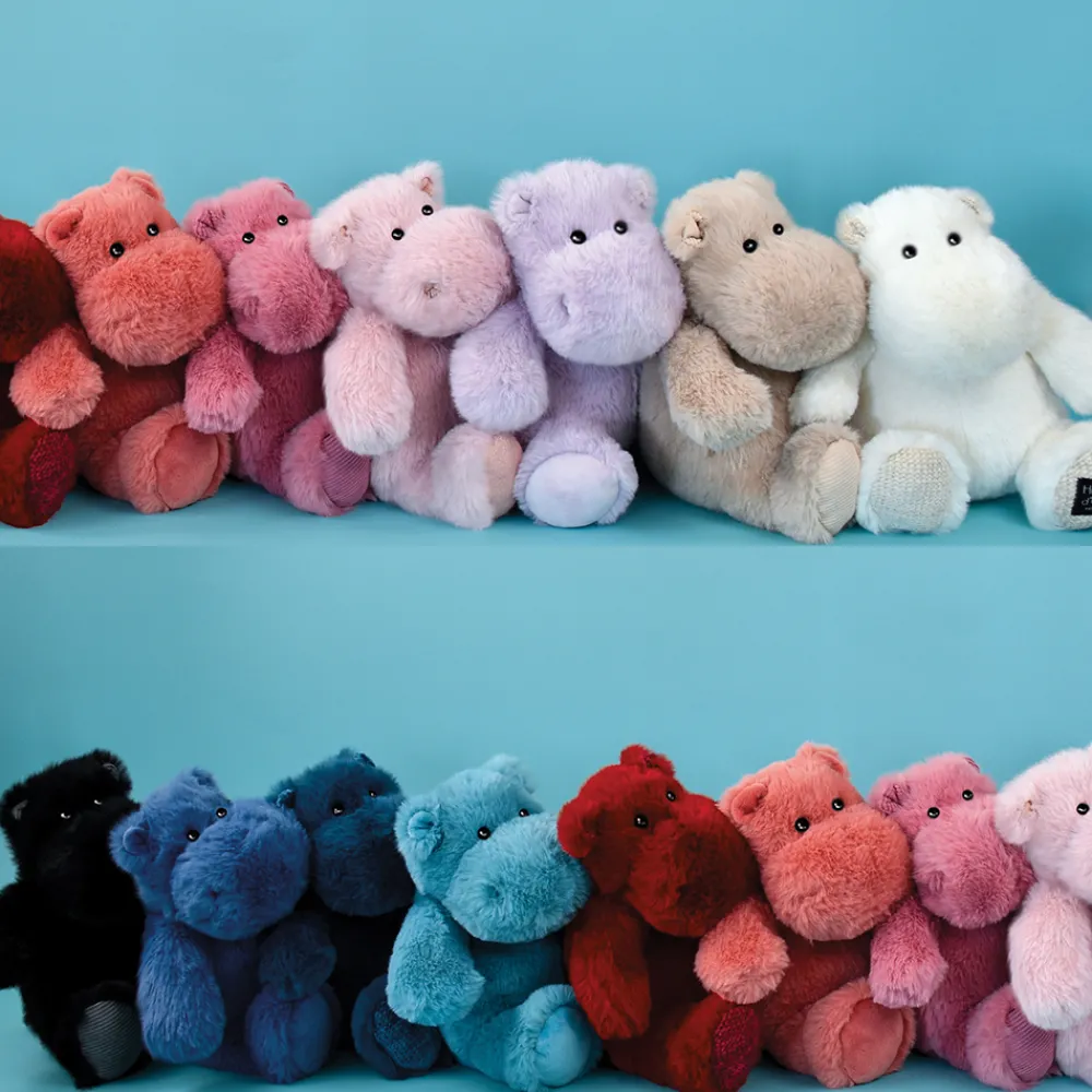 Histoire d'Ours Les Peluches Géantes^Peluche Hippopotame - 85 cm HIP'CHIC