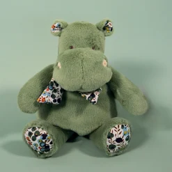Histoire d'Ours Les Hippos Bandanas^Peluche Hippopotame Bandana - 22 cm