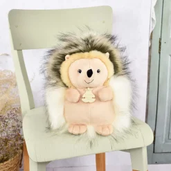 Histoire d'Ours Autres Animaux De La Ferme^Peluche Hérisson Beige - 30 cm