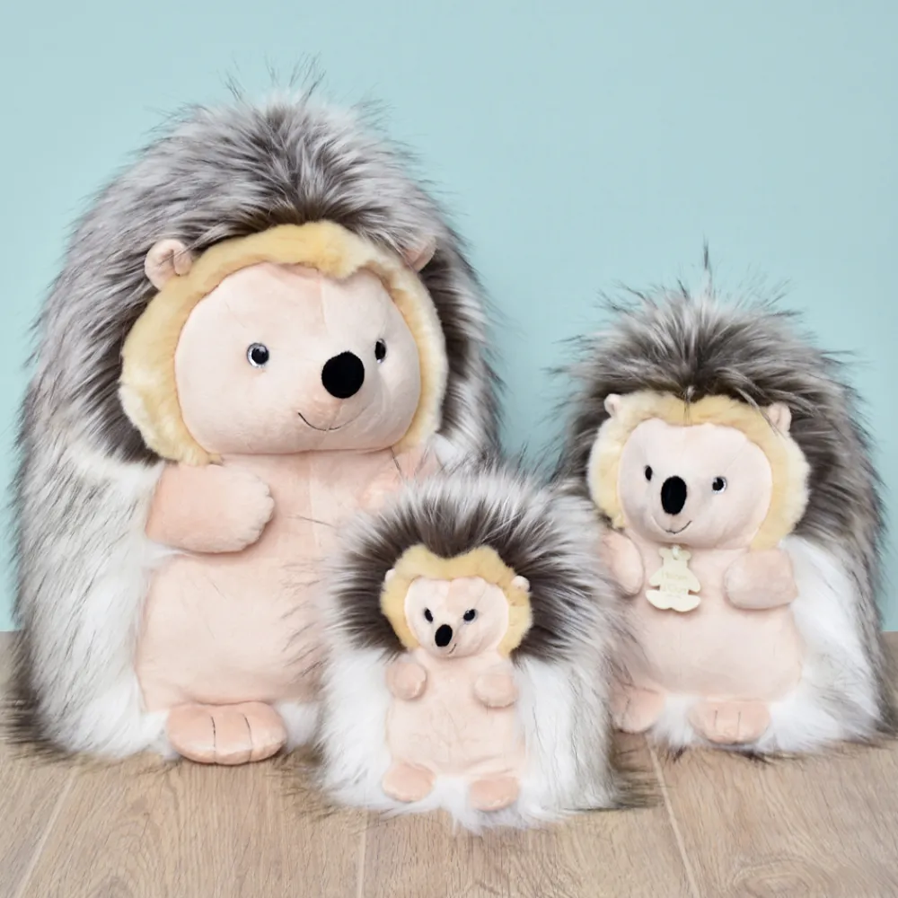Histoire d'Ours Autres Animaux De La Ferme^Peluche Hérisson Beige - 30 cm