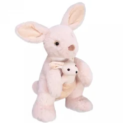 Histoire d'Ours Dans La Savane^Peluche Kangourou Beige - 30 cm