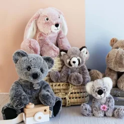 Histoire d'Ours Dans La Forêt Tropicale|Les Sweety Mousse^Peluche Koala Gris - 25 cm