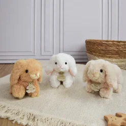 Histoire d'Ours Les Lapins|Autres Animaux De La Ferme^Peluche Lapin - Modèle - 17 cm