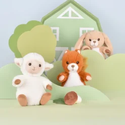 Histoire d'Ours Les Lapins|Autres Animaux De La Ferme^Peluche lapin - 20 cm
