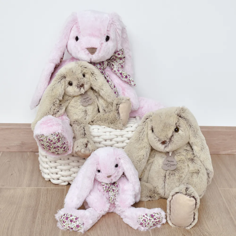 Histoire d'Ours Les Lapins^Peluche Lapin - 25 cm