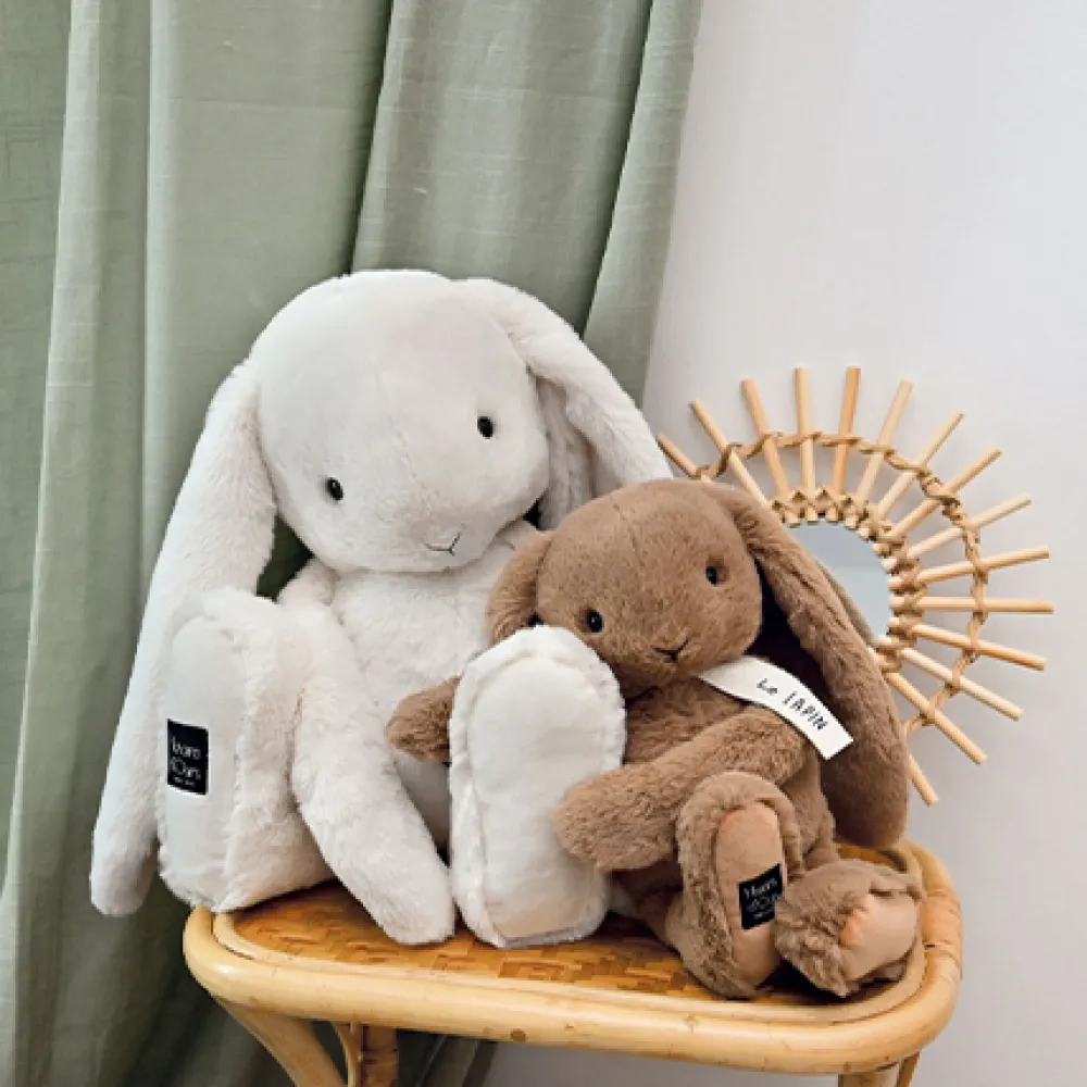 Histoire d'Ours Les Lapins^Peluche lapin - LE LAPIN - - 50 cm