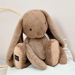Histoire d'Ours Les Lapins|Les Peluches Géantes^Peluche lapin marron - LE LAPIN - 50 cm