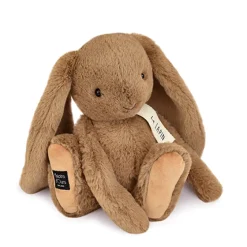 Histoire d'Ours Les Lapins^Peluche lapin marron Noisette - LE LAPIN - 32 cm