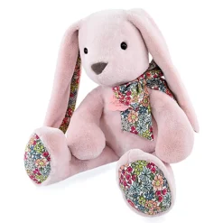 Histoire d'Ours Les Lapins^Peluche Lapin Rose - 40 cm - Copains Câlins