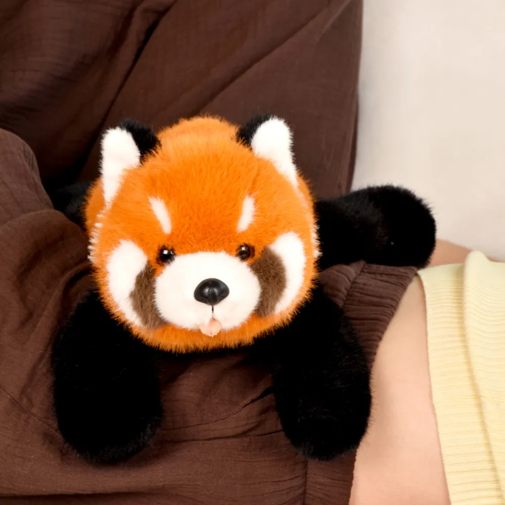 Histoire d'Ours Dans La Forêt Tropicale|Peluches Bien-Être^Peluche lestée panda roux Sierra - 32 cm