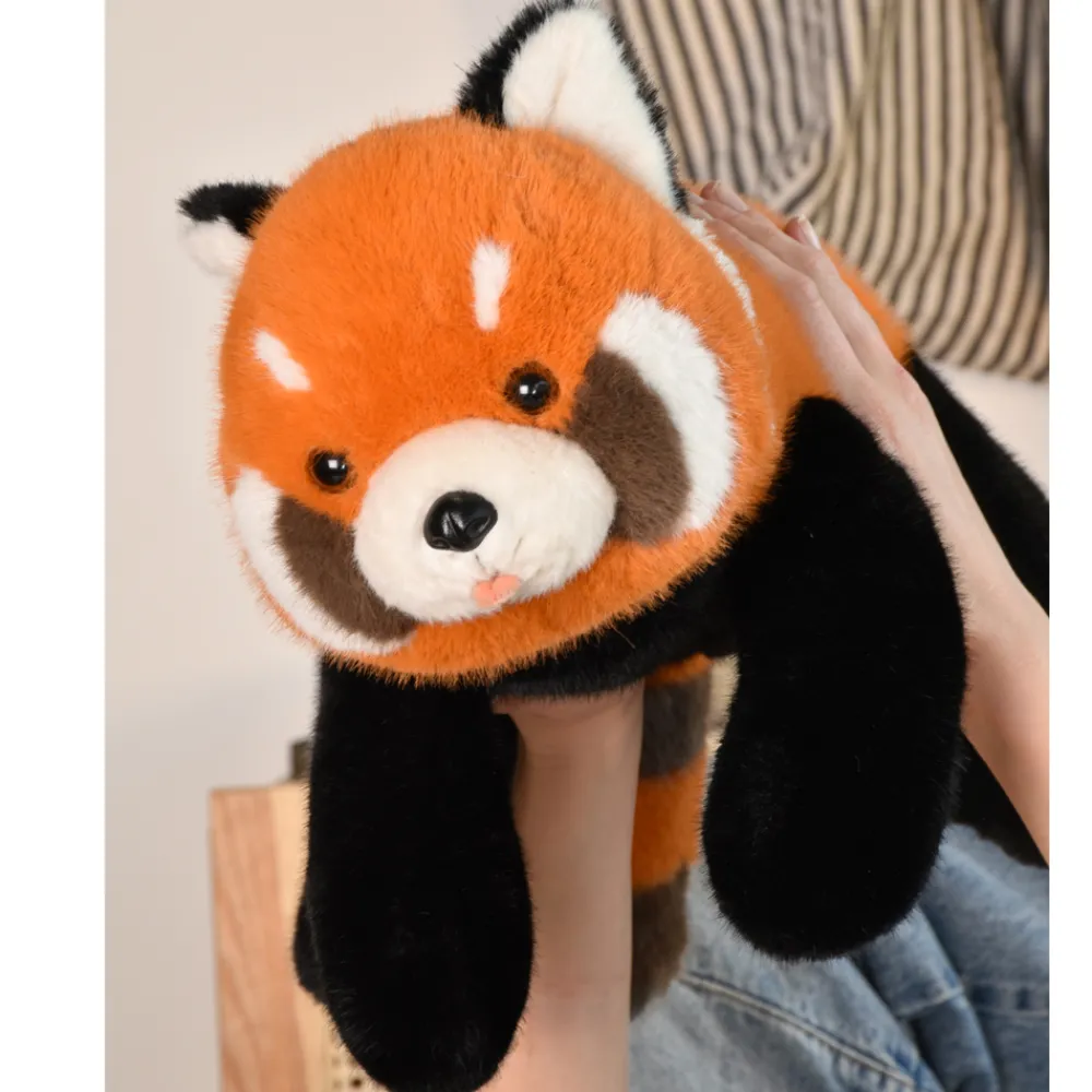 Histoire d'Ours Dans La Forêt Tropicale|Peluches Bien-Être^Peluche lestée panda roux Sierra - 32 cm