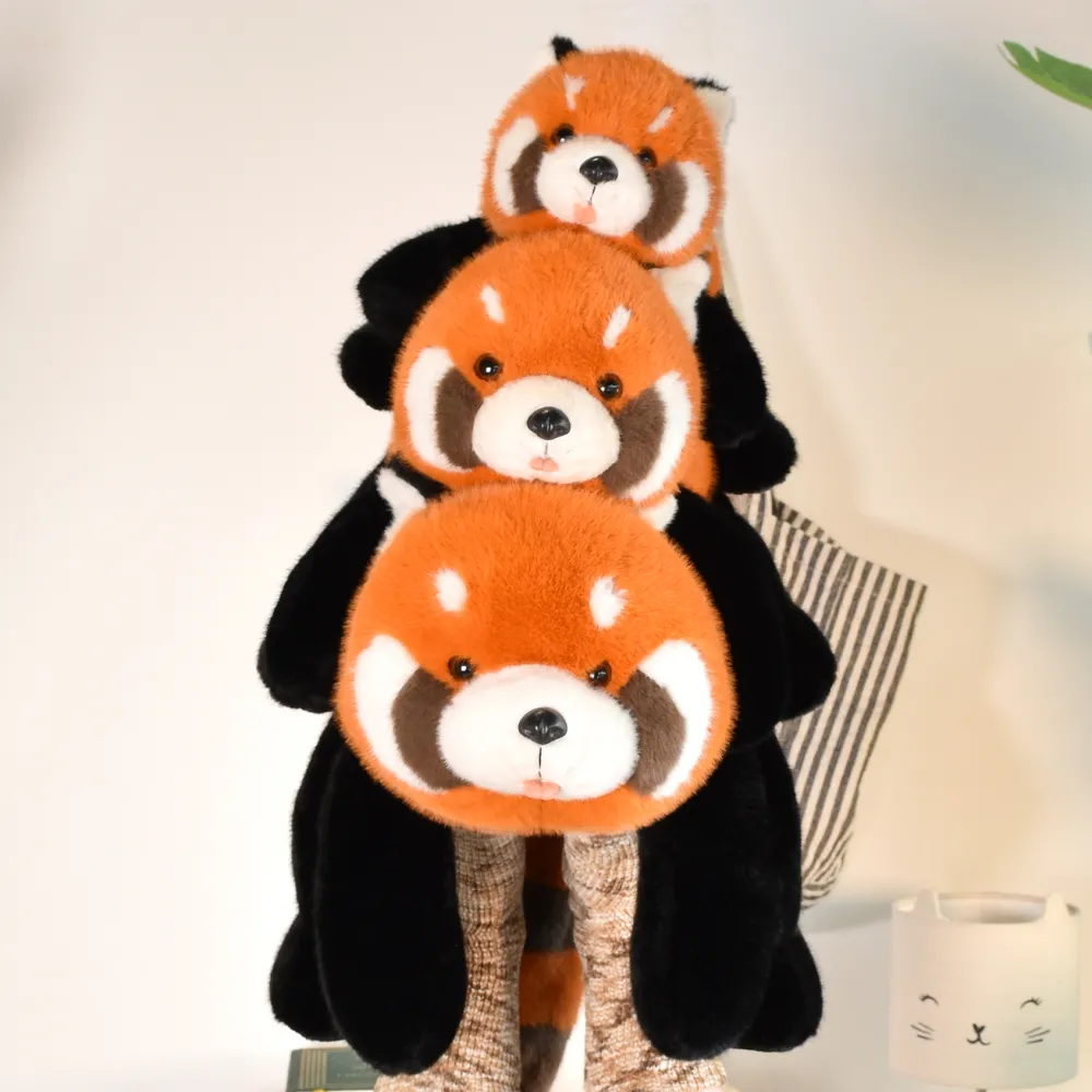 Histoire d'Ours Dans La Forêt Tropicale|Peluches Bien-Être^Peluche lestée panda roux Sierra - 32 cm