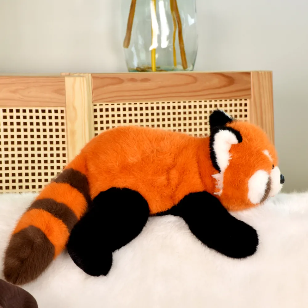 Histoire d'Ours Dans La Forêt Tropicale|Peluches Bien-Être^Peluche lestée panda roux Sierra - 32 cm