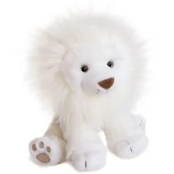 Histoire d'Ours Les Animaux Du Grand Froid^Peluche Lion des neige - - 28 cm