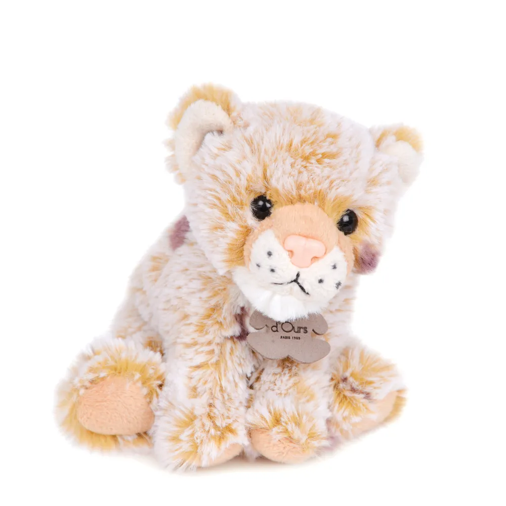 Histoire d'Ours Dans La Savane^Peluche Léopard beige - 15 cm