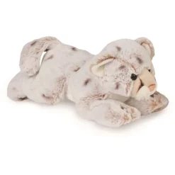 Histoire d'Ours Les Animaux Du Grand Froid^Peluche Léopard des neiges Beige - 30 cm