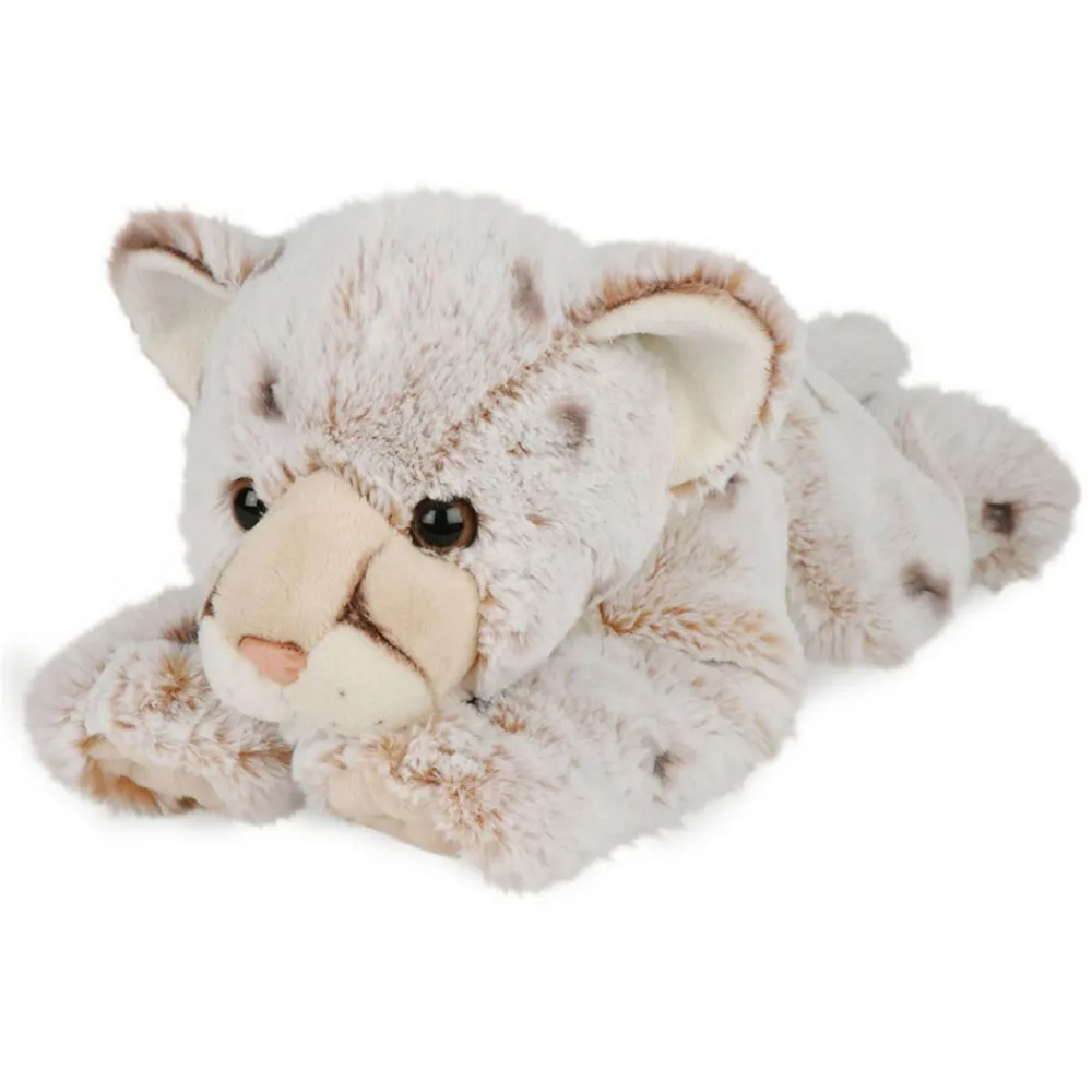 Histoire d'Ours Les Peluches Géantes^Peluche Léopard des neiges Beige - 70 cm