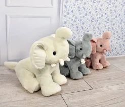 Histoire d'Ours Dans La Savane^Peluche éléphant - Preppy Chic- 35 cm