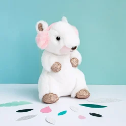 Histoire d'Ours Les Animaux Du Grand Froid^Peluche Marmotte he Cache-Oreille - 18 cm