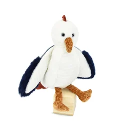 Histoire d'Ours Trésors Marins^Peluche Mouette he - 23 cm