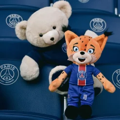 Histoire d'Ours Collection X Psg^Peluche officielle OURS PSG capuche - 35 cm
