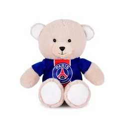 Histoire d'Ours Collection X Psg^Peluche officielle Ours PSG - Bandes Hechter -Maillot Champion- 23 cm