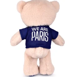 Histoire d'Ours Collection X Psg^Peluche officielle Ours PSG - Bandes Hechter -Maillot Champion- 23 cm