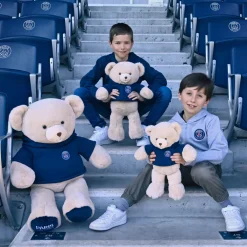 Histoire d'Ours Collection X Psg^Peluche officielle Ours PSG capuche - 50 cm