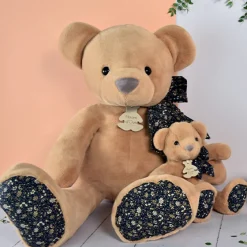Histoire d'Ours Les Ours Et Cie^Peluche Ours Marron - 60 cm - Copains Câlins