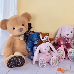 Histoire d'Ours Les Ours Et Cie^Peluche Ours Marron - 60 cm - Copains Câlins