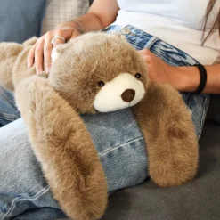 Histoire d'Ours Peluches Bien-Être|Les Ours Et Cie^Peluche Ours marron lesté - 40 cm - Podcoll