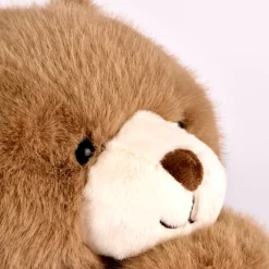 Histoire d'Ours Peluches Bien-Être|Les Ours Et Cie^Peluche Ours marron lesté - 40 cm - Podcoll